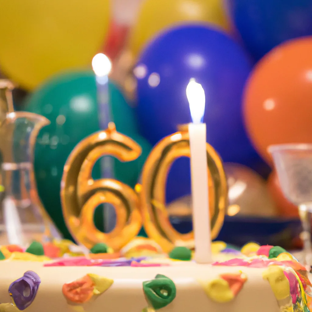 Jak napisać życzenia na 60 urodziny?