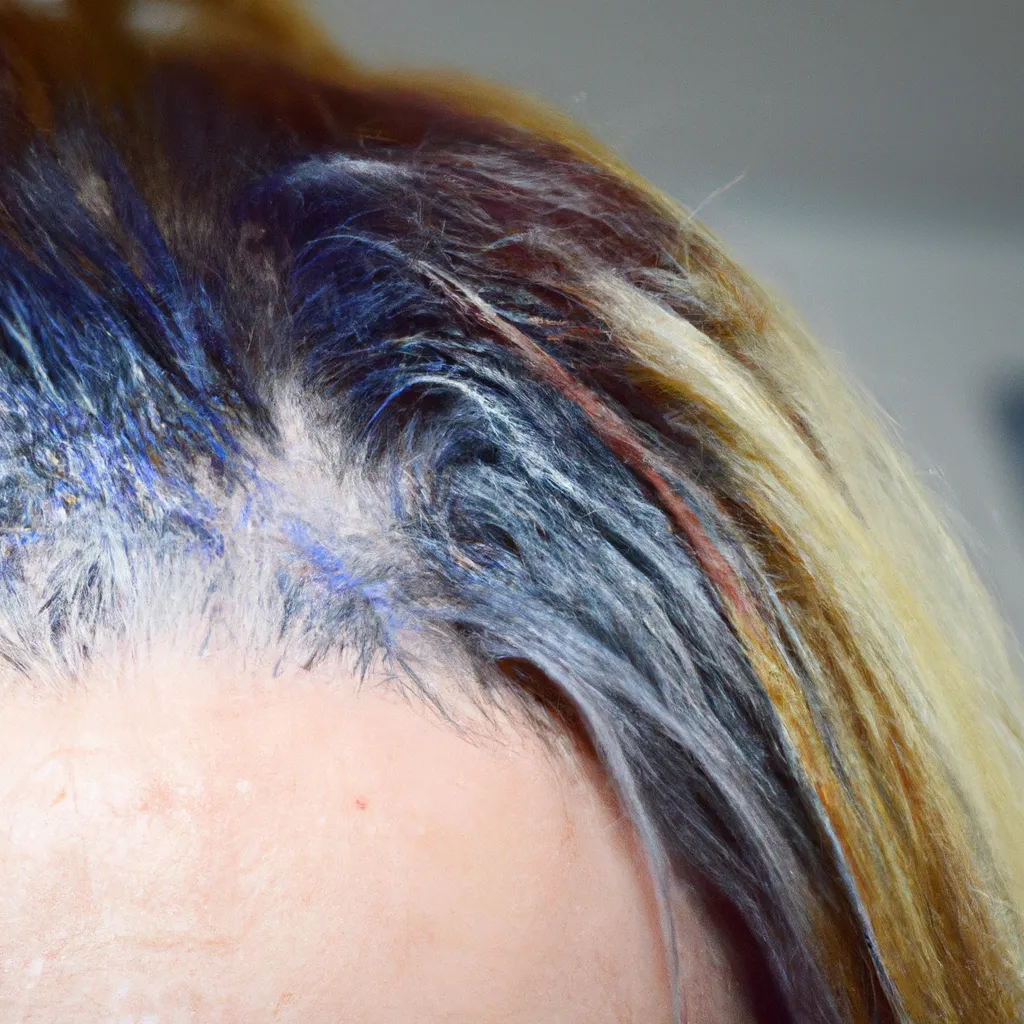 Czym zmyć farbę do włosów ze skóry głowy?