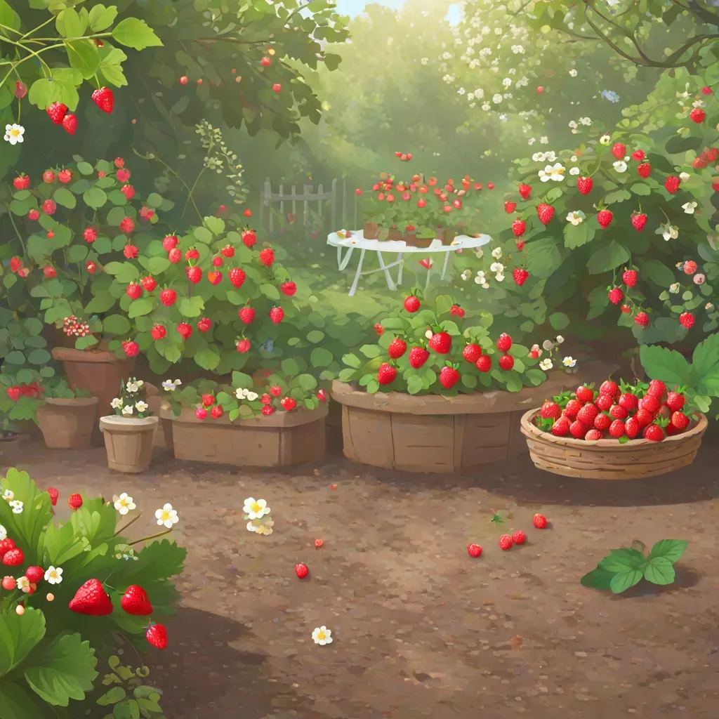 Zobacz nasz pomysł na truskawki w ogrodzie!