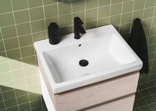 baterie umywalkowe w łazience