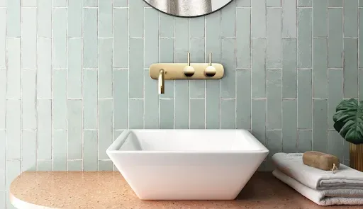 Ceramiczne umywalki nablatowe