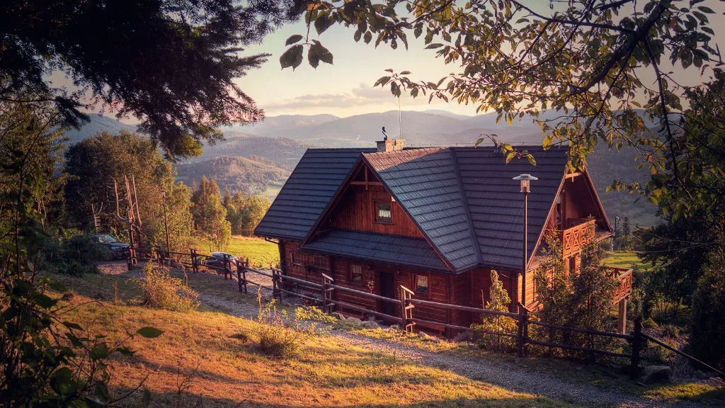 Domek letniskowy z drewna