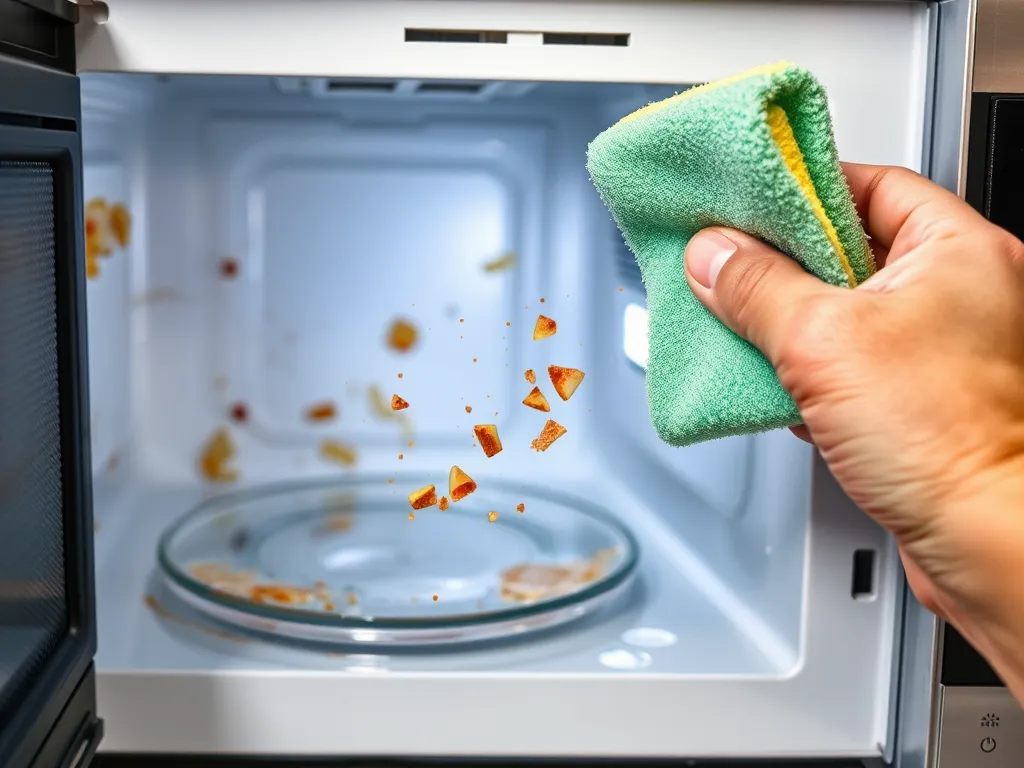 Jak wyczyścić mikrofale?