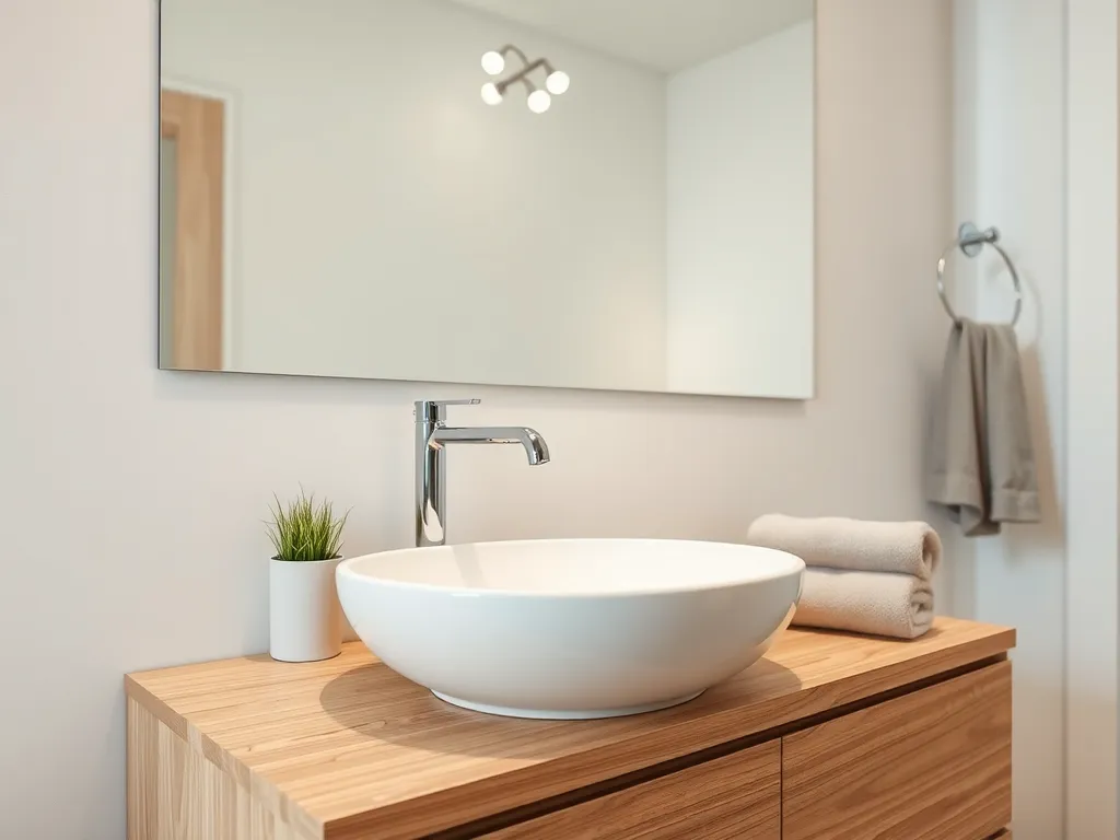 Na jakiej wysokości umywalka w łazience?