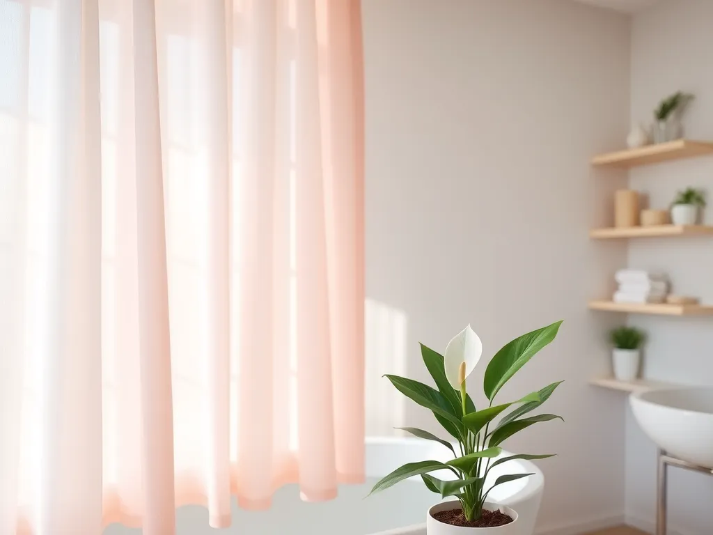 Czym zasłonić okno w łazience?