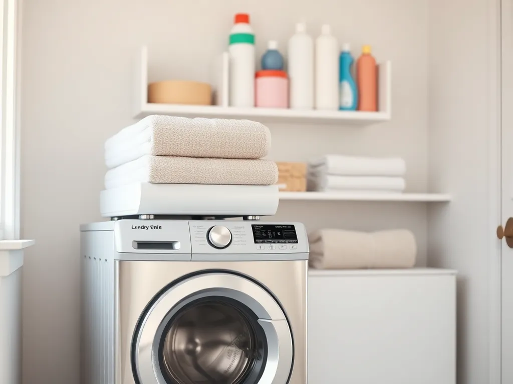 Czy pralka może stać na suszarce?