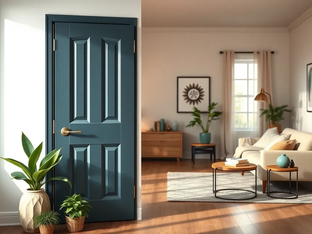 Jak przerobić stare drzwi z szybą na nowoczesne?