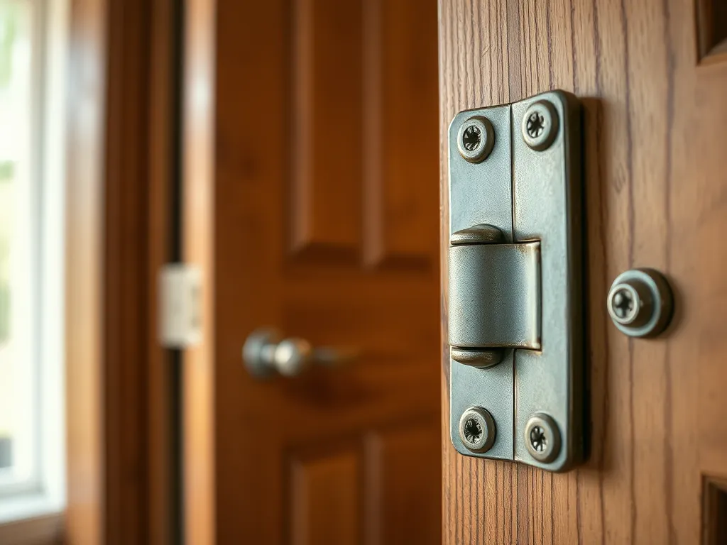 Jak podnieść drzwi na zawiasach?