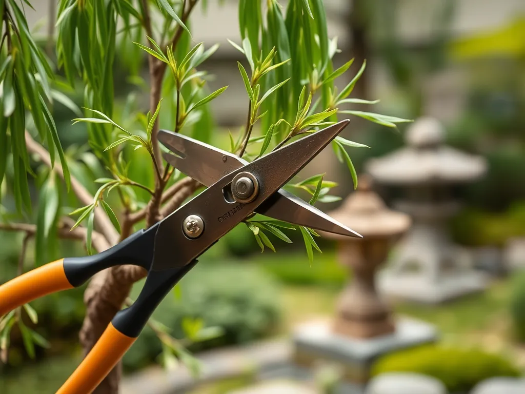 Jak przycinać wierzbę japońską?