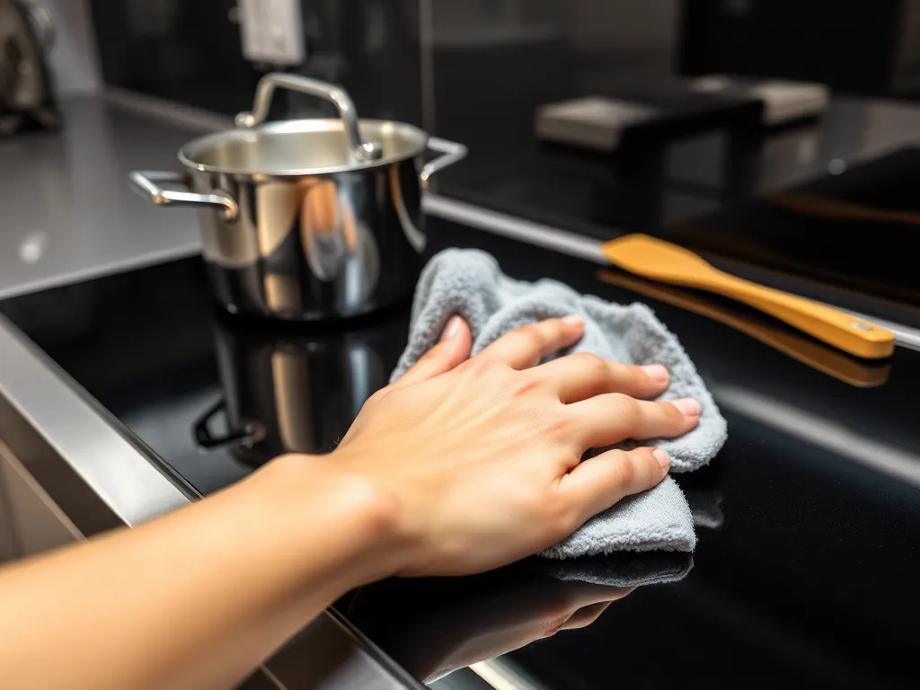 Jak wyczyścić płytę indukcyjną?