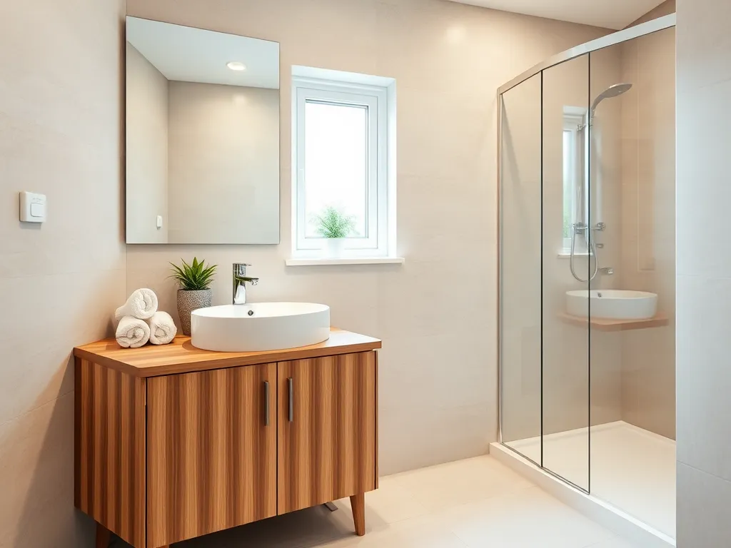 Jak ukryć rury w małej łazience?