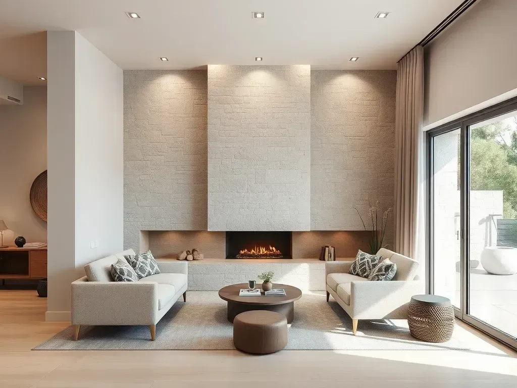 Kamień w designie wnętrz 