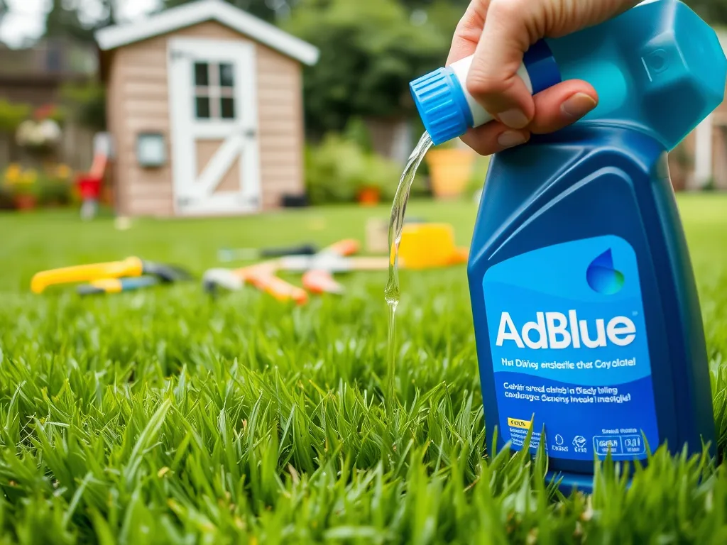 AdBlue na trawnik: czy to dobry pomysł na pielęgnację?