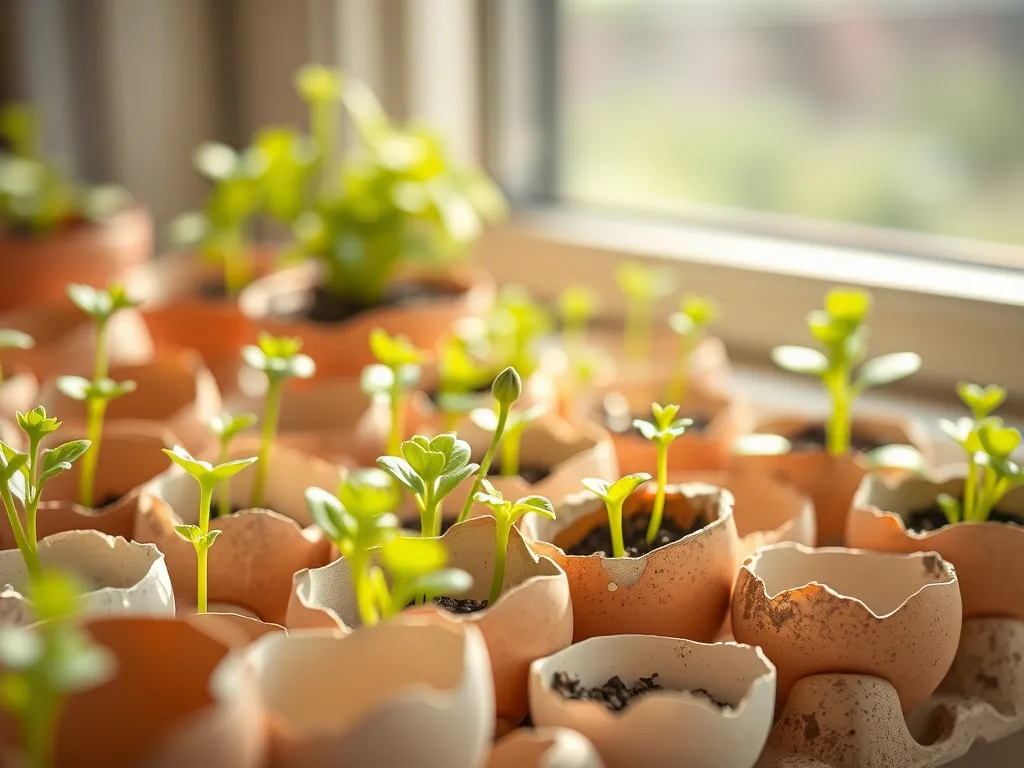Jakie rośliny najlepiej rosną na skorupkach jajek?