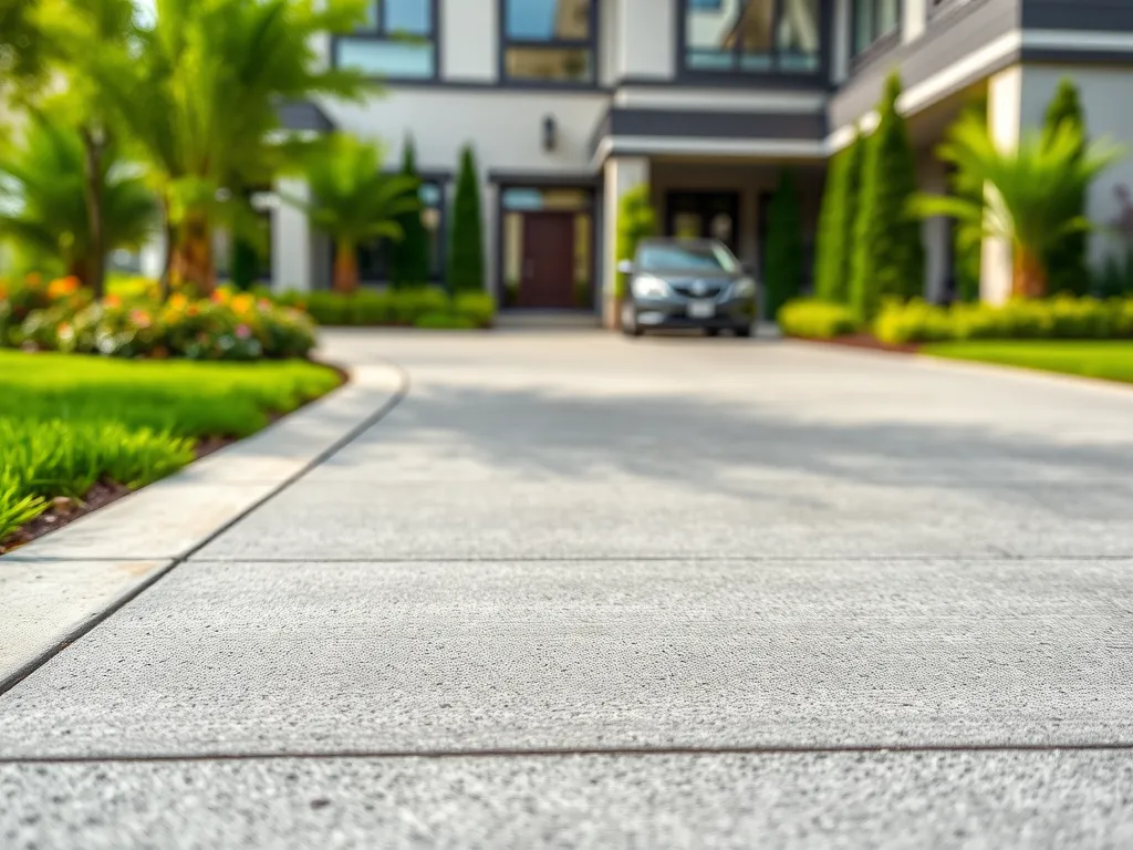 Nowoczesne podjazdy betonowe: trwałość i funkcjonalność w jednym