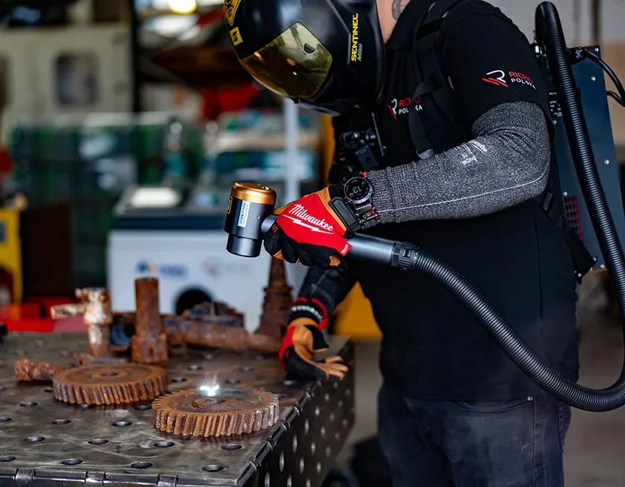 Spawanie laserowe akcesoriów łazienkowych z nierdzewki