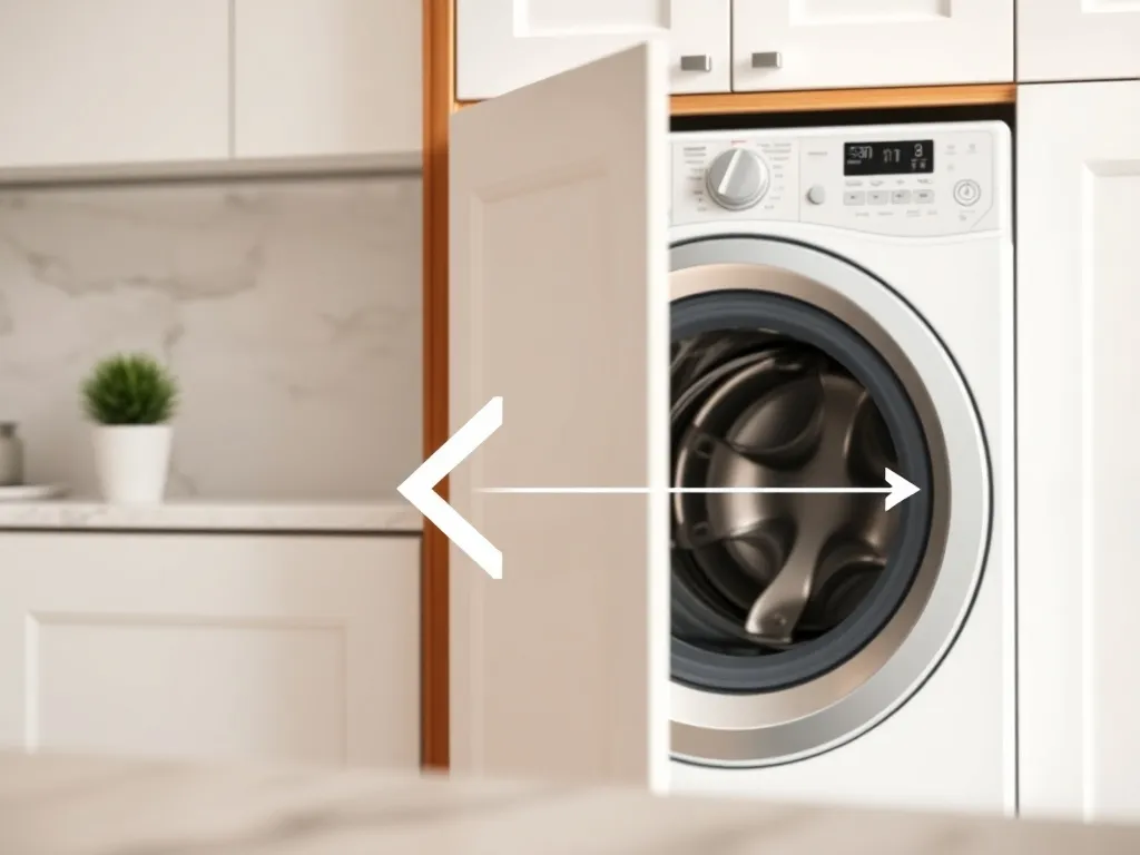 Głębokość pralki do zabudowy – jakie wymiary wybrać?