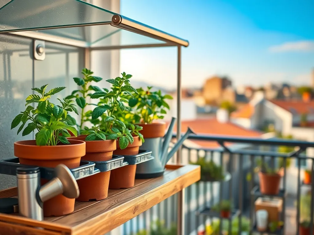 Szklarnia na balkonie – jak ją urządzić i co uprawiać?