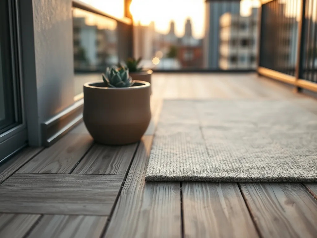 Tania podłoga na balkonie – pomysły i porady