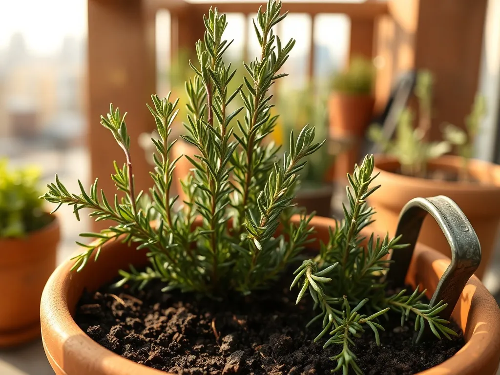 Rozmaryn na balkonie – uprawa, pielęgnacja, podlewanie