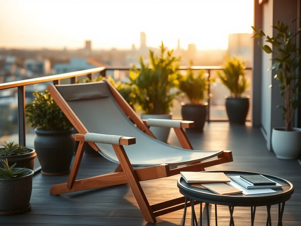 Jaki leżak na balkon? Poradnik wyboru i najlepsze materiały