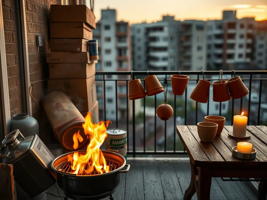 Czego nie wolno robić na balkonie?