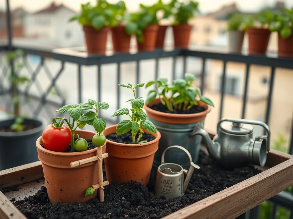 Mini warzywnik na balkonie – jak założyć i pielęgnować?