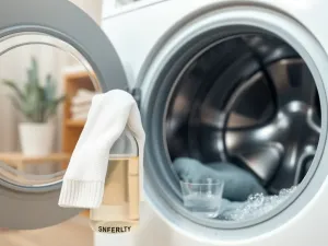 Jak wyczyścić pralkę octem?