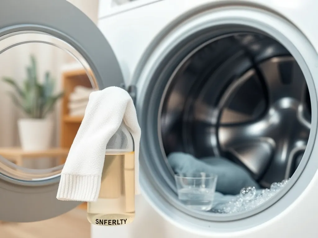 Jak wyczyścić pralkę octem?