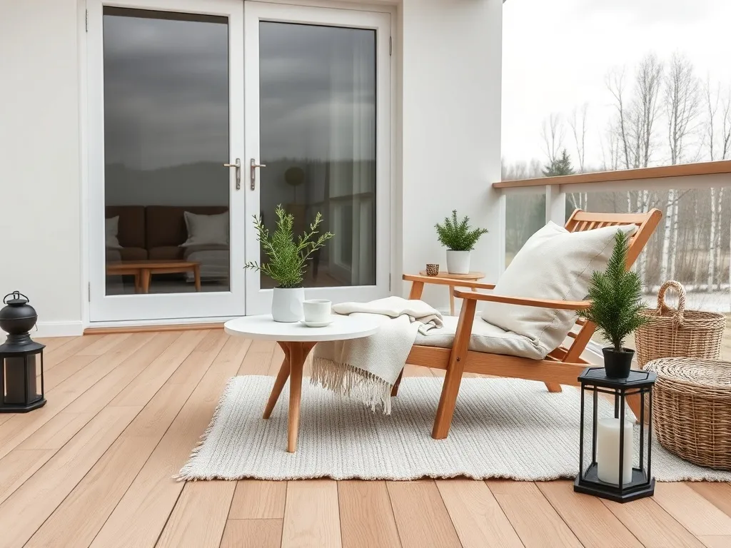 Taras w stylu skandynawskim – pomysły aranżacji