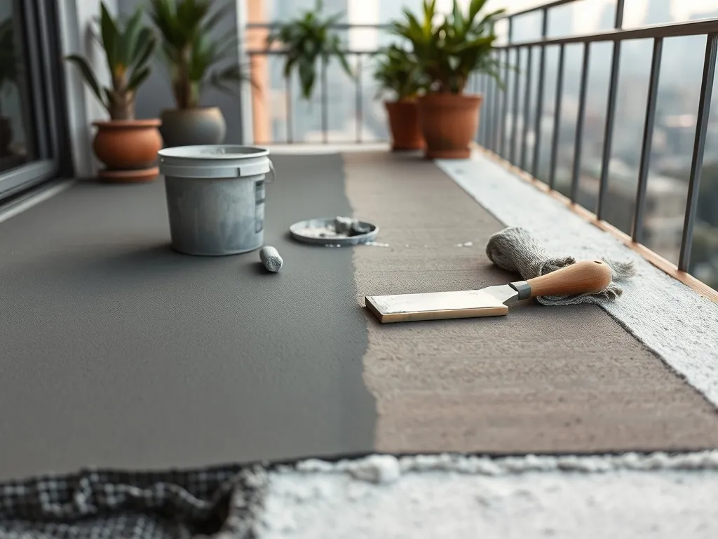 Wylewka na balkonie na styropianie – jak ją wykonać prawidłowo?