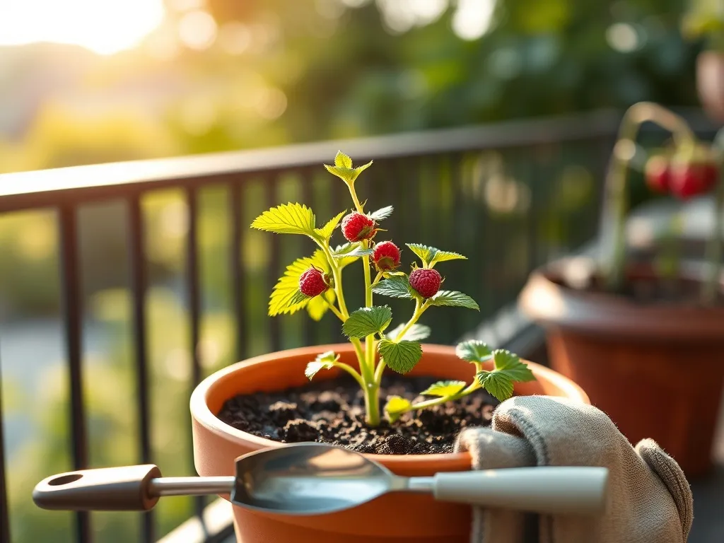 Kiedy sadzić maliny na balkonie?