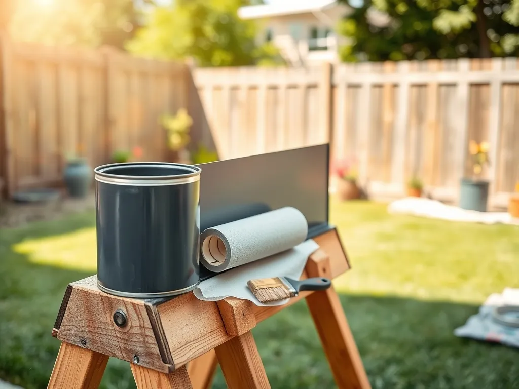 Malowanie płotu metalowego – jak i czym malować?