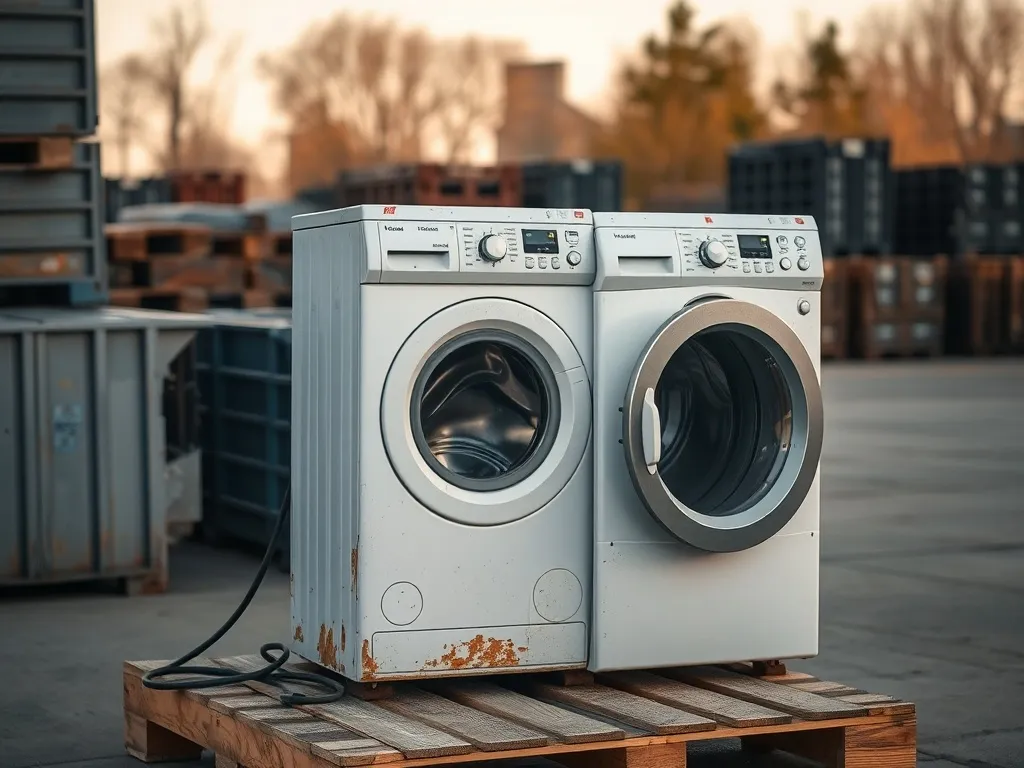 Czy pralkę można oddać na złom? Poradnik i formalności