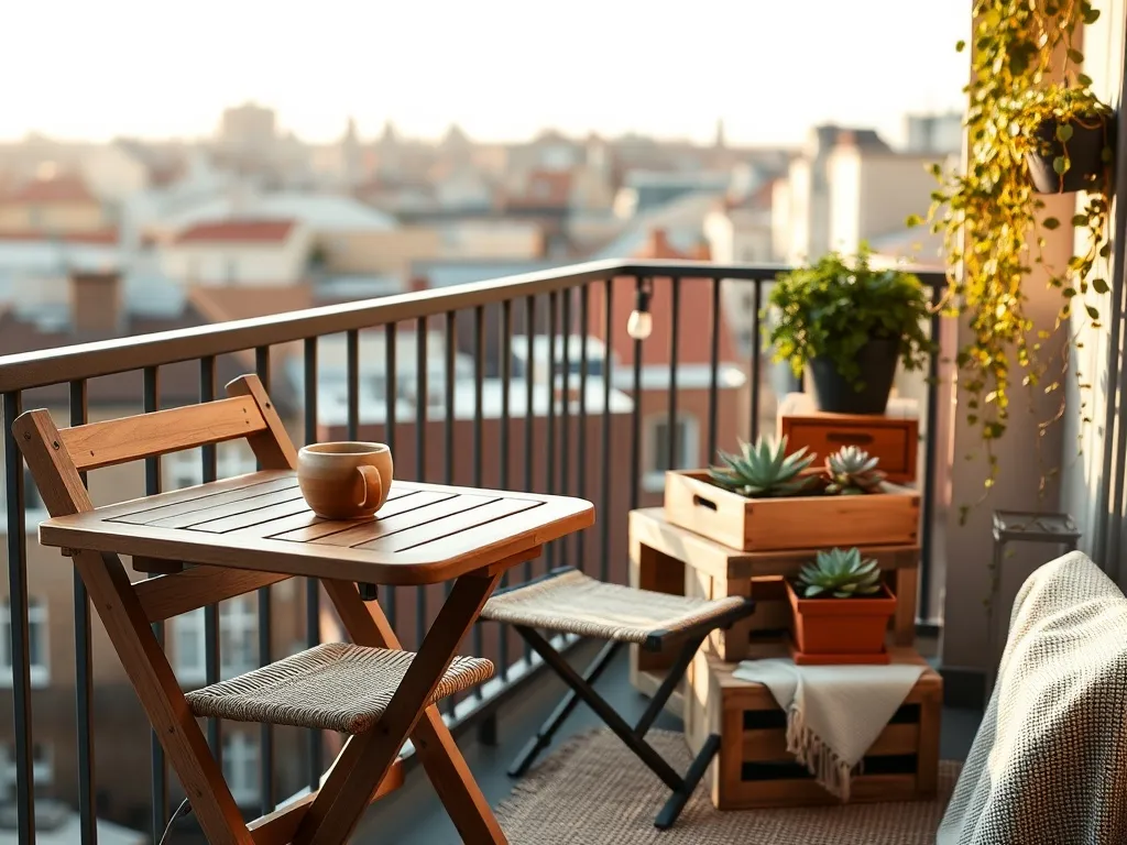 Balkon tanim kosztem — jak urządzić ładnie i praktycznie?