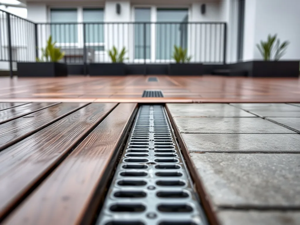 Taras ze spadkiem terenu – jak zaprojektować i odprowadzić wodę?