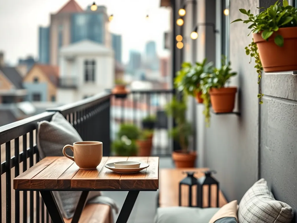 Bardzo wąski balkon – jak go urządzić i wykorzystać?