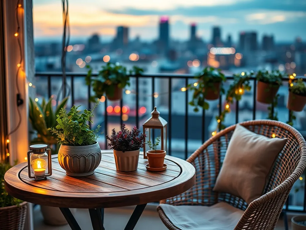 Aranżacja balkonu – pomysły, rośliny, meble i oświetlenie