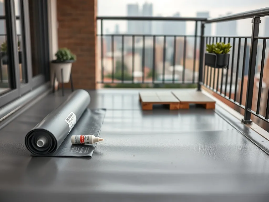 Jak zabezpieczyć balkon przed wodą?