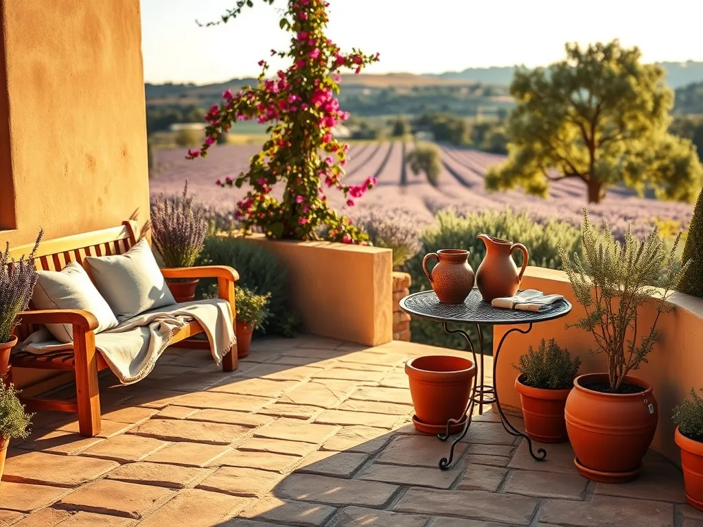 Taras w stylu prowansalskim – inspiracje i porady