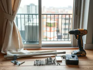 Zasłony na balkon w bloku – jak zamontować?