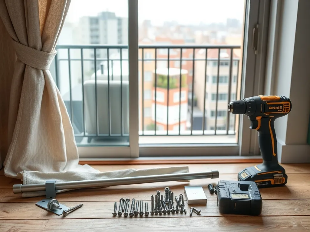 Zasłony na balkon w bloku – jak zamontować?