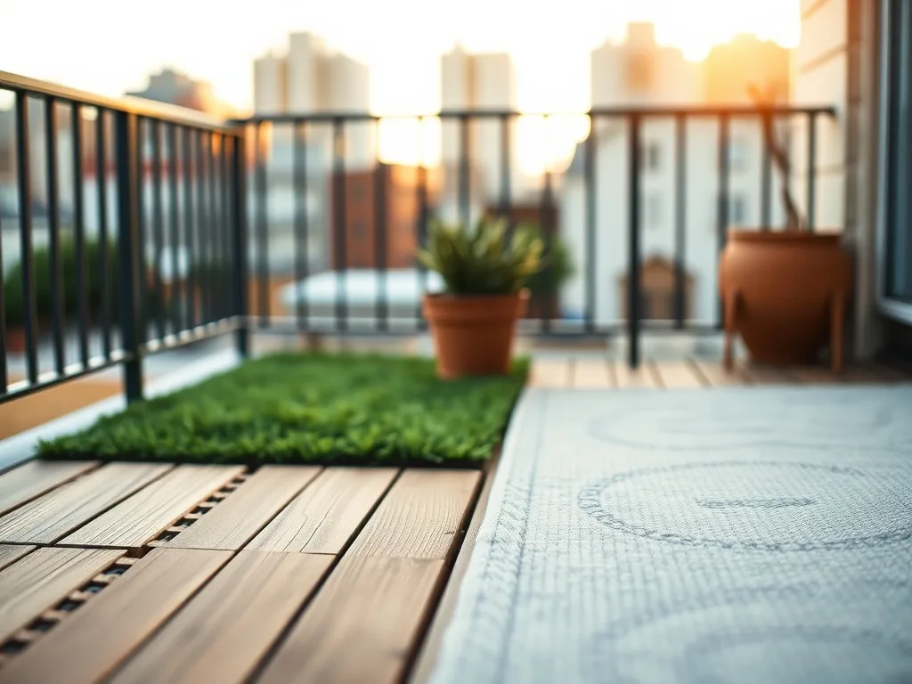 Czym tanio wyłożyć balkon?