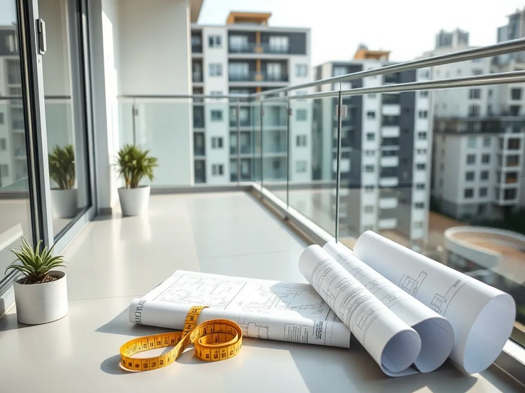 Zabudowa balkonu bez pozwolenia - co warto wiedzieć?