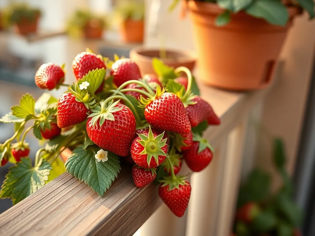 Truskawki na balkonie – uprawa, odmiany, pielęgnacja