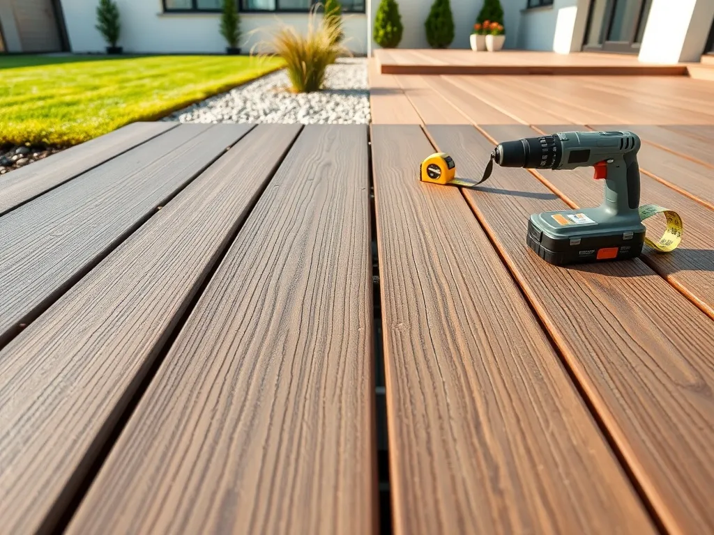 Taras z deski kompozytowej na gruncie: jak go zbudować?