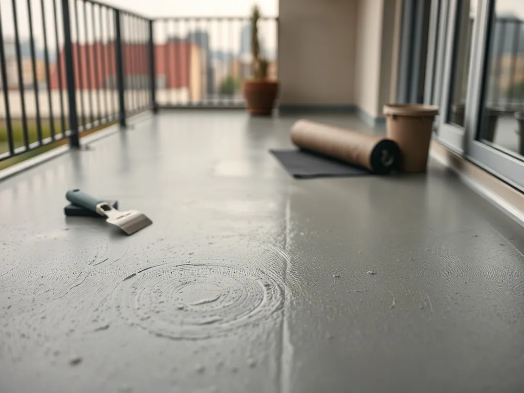 Wylewka na balkon na papę – jak zrobić krok po kroku?