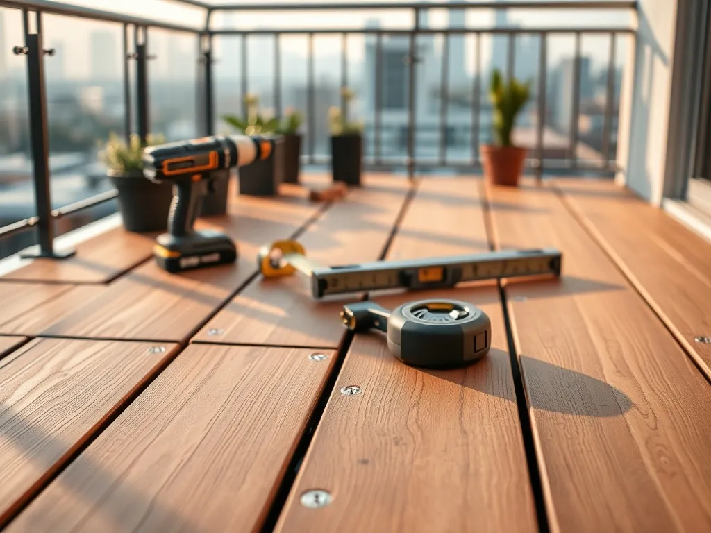 Podest tarasowy montaż na balkonie: jak zrobić krok po kroku