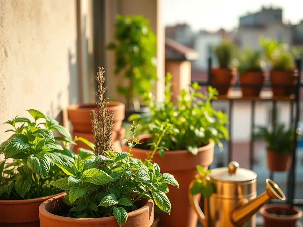 Jak zrobić zielnik na balkonie?