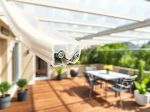 Zadaszenie tarasu poliwęglan mleczny – jak wybrać i zamontować